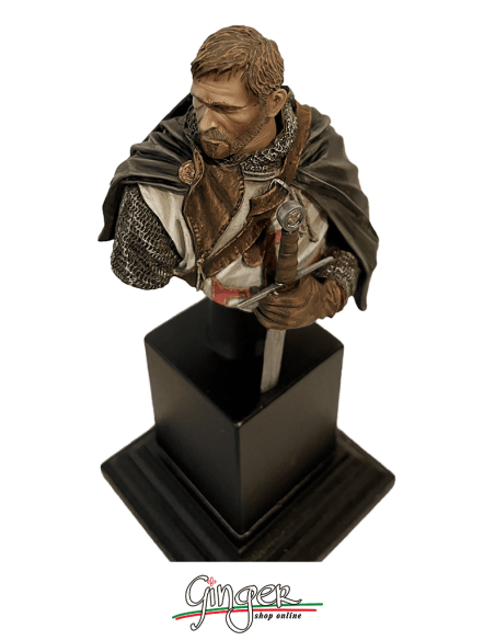 Historical Figure collection: Crusader Warrior Templar Knight - hand painted