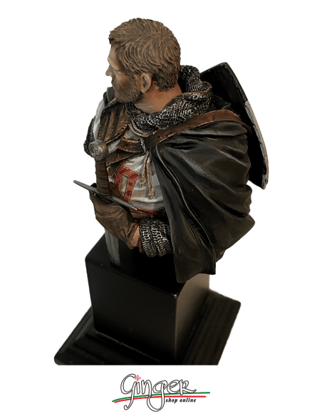 Historical Figure collection: Crusader Warrior Templar Knight - hand painted