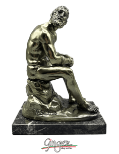 The Boxer at Rest or the Terme Boxer or the Boxer of the Quirinal - 8.6" (22 cm) limited edition