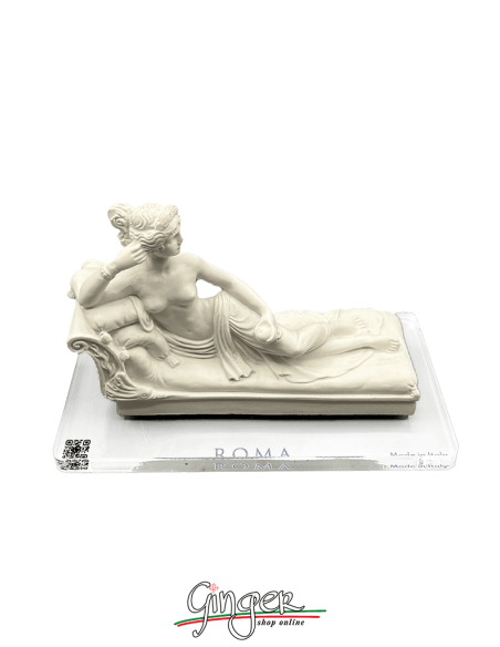 Antonio Canova - Pauline Bonaparte Borghese as Venus Victrix with plexiglass base