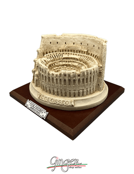 Il Colosseo di Roma (misura grande) - con base in plexiglass o legno