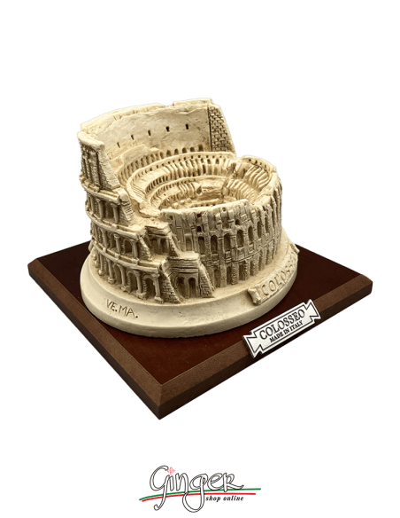 Il Colosseo di Roma (misura grande) - con base in plexiglass o legno