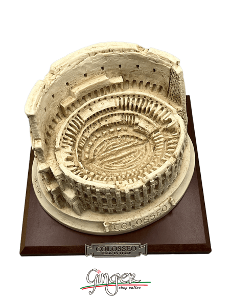 Il Colosseo di Roma (misura grande) - con base in plexiglass o legno