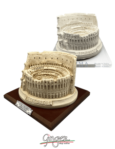 The Colosseum in Rome (large size) - with Plexiglass or Wooden base
