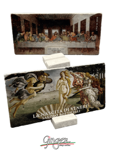 Magnet in real raw Italian marble - Carpe Diem (Seize the day)