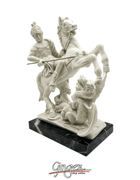 Saint George killing the Dragon - h 6,69 inch
