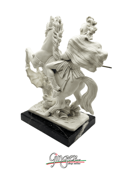 Saint George killing the Dragon - h 6,69 inch