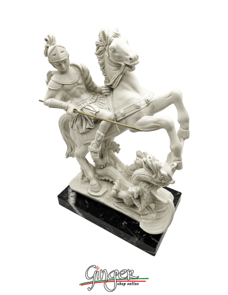 Saint George killing the Dragon - h 6,69 inch