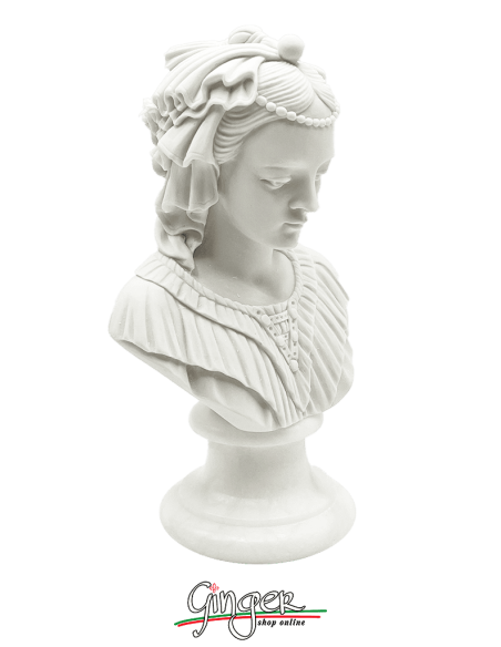 Madonna di Fra Filippo Lippi - busto 15 cm e 30 cm - con base in alabastro