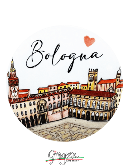 "New" Christmas Ornaments - Cities of Italy: Bologna - 80 mm (3.14")