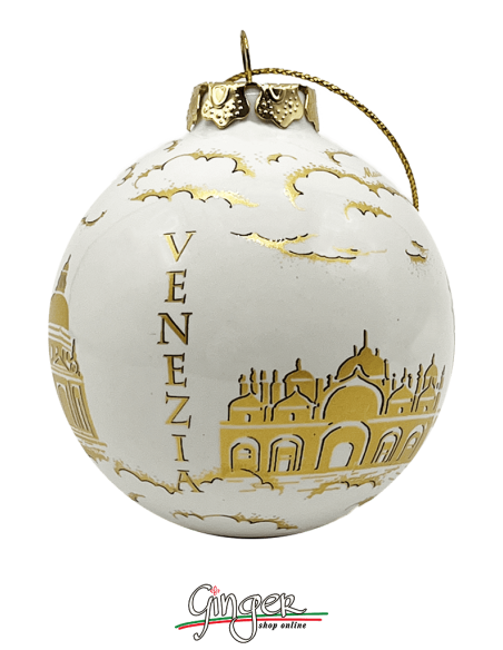 "New" Christmas Ornaments - Venice Gold Profile 60 mm (2.36")