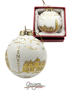 "New" Christmas Ornaments - Venice Gold Profile 60 mm (2.36")