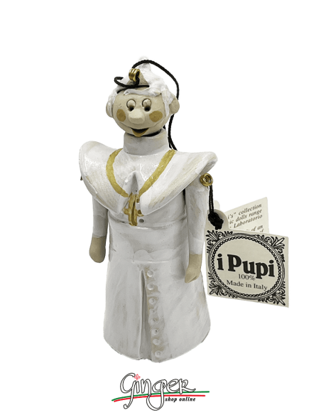 "i Pupi" - Jubilee: the Pope 10 cm