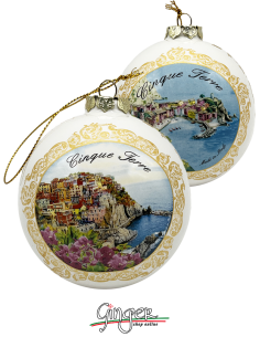 Christmas Ornaments - Cinque Terre - 80 mm (3.15")