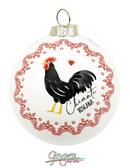 "New" Christmas Ornaments - Cities of Italy: Tuscany Chianti - 80 mm (3.14")