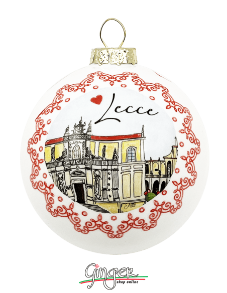 "New" Christmas Ornaments - Cities of Italy: Lecce - 80 mm (3.14")