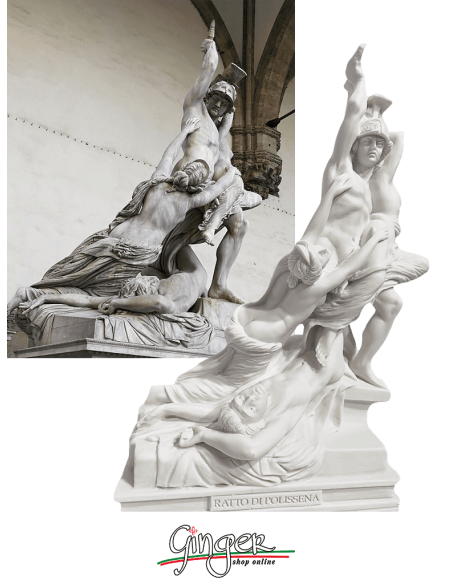 "News" The Rape of Polyxena (Ratto di Polissena) - 8,66 in. (22 cm)