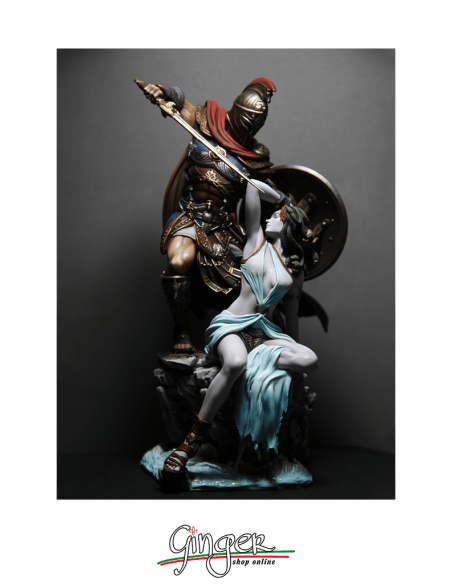 Historical Figure collection: Perseus kills Medusa - hand painted
