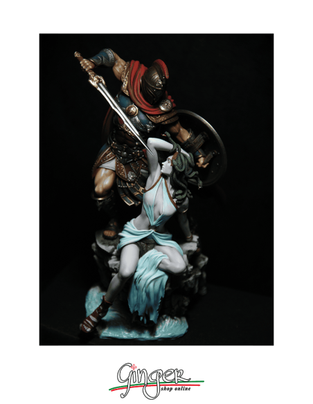 Historical Figure collection: Perseus kills Medusa - hand painted