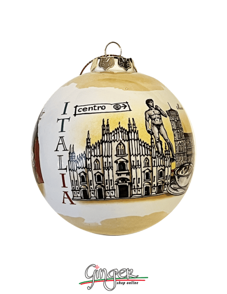 "Exclusive News" Christmas Ornaments - Italy Girotondo - 60 mm (2,36") and 80 mm (3,15")