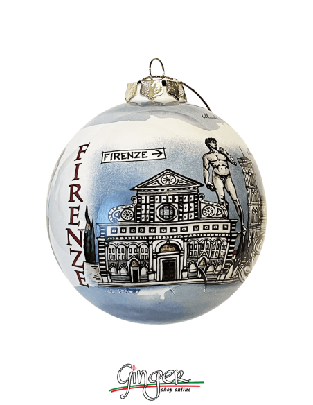 "Exclusive News" Christmas Ornaments - Florence Girotondo - 60 mm (2,36") and 80 mm (3,15")