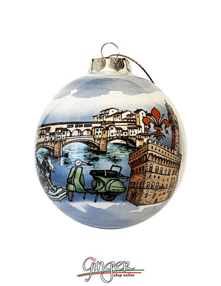 "Exclusive News" Christmas Ornaments - Florence Girotondo - 60 mm (2,36") and 80 mm (3,15")