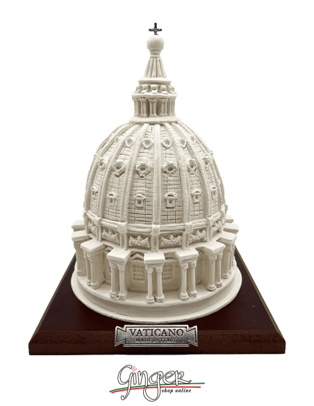 "New" - St. Peter's Dome in the Vatican - h 20 cm (7,87")