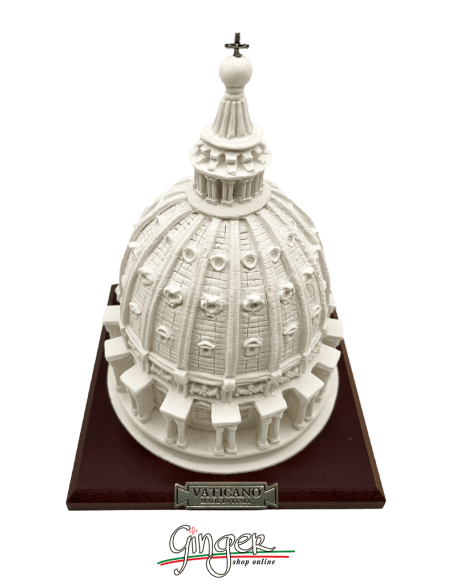 "New" - St. Peter's Dome in the Vatican - h 20 cm (7,87")