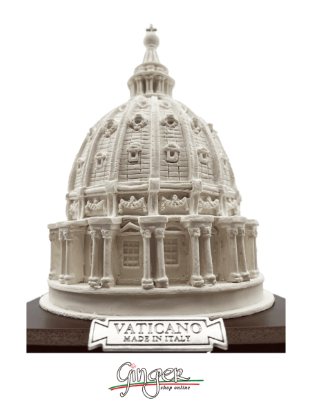 "New" - St. Peter's Dome in the Vatican - h 20 cm (7,87")