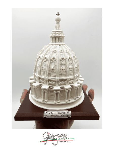 "New" - St. Peter's Dome in the Vatican - h 20 cm (7,87")