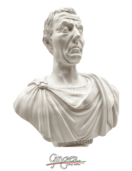 "New" - Ancient Rome - Julius Caesar - bust 9,84 in. (25 cm)