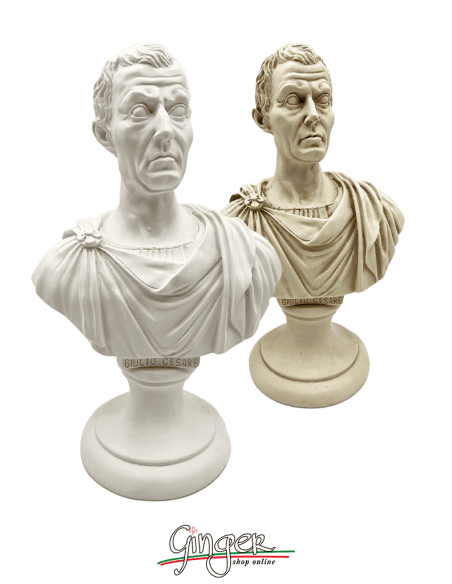 "New" - Ancient Rome - Julius Caesar - bust 9,84 in. (25 cm)